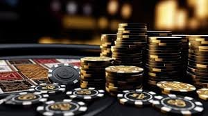 Tampilan meja Texas Hold'em Bonus di titanslot88